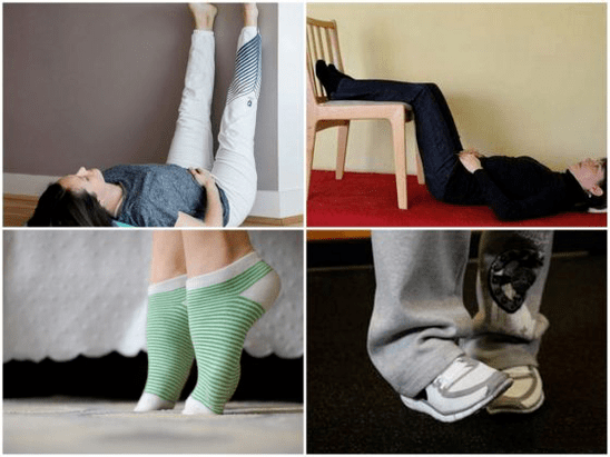 ginástica de bem-estar para varizes das pernas