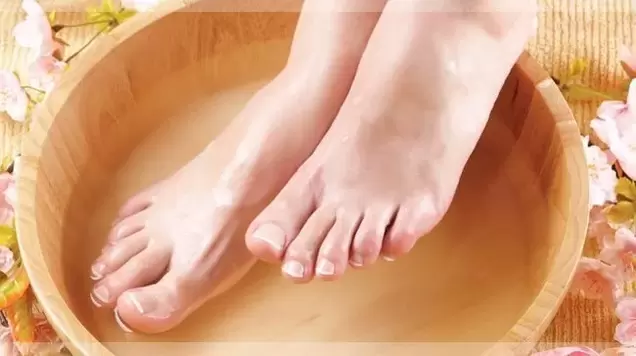 banho de pés para varizes