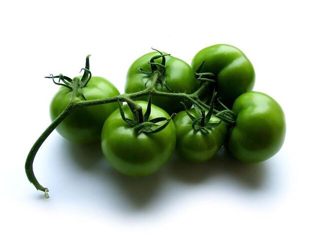 tomates verdes para o tratamento de varizes